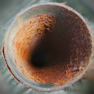 corroded cast iron pipe Boston, MA